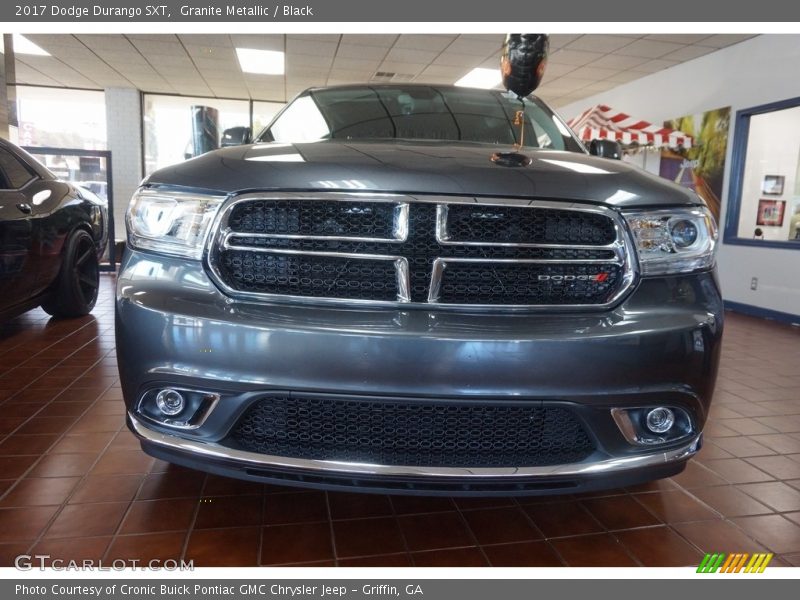 Granite Metallic / Black 2017 Dodge Durango SXT