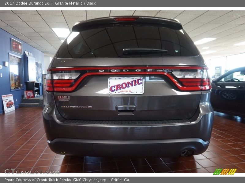Granite Metallic / Black 2017 Dodge Durango SXT