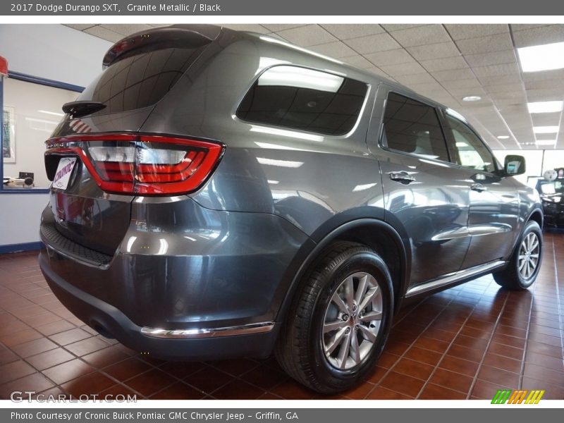 Granite Metallic / Black 2017 Dodge Durango SXT