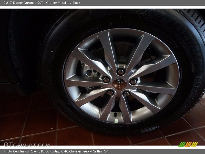 Granite Metallic / Black 2017 Dodge Durango SXT