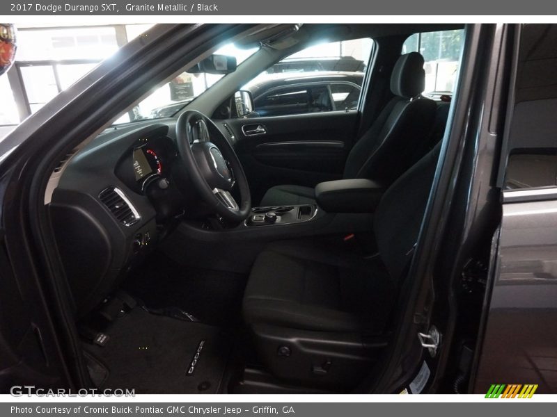 Granite Metallic / Black 2017 Dodge Durango SXT