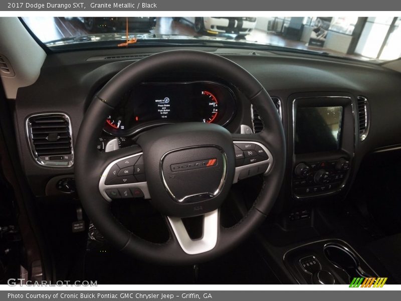 Granite Metallic / Black 2017 Dodge Durango SXT