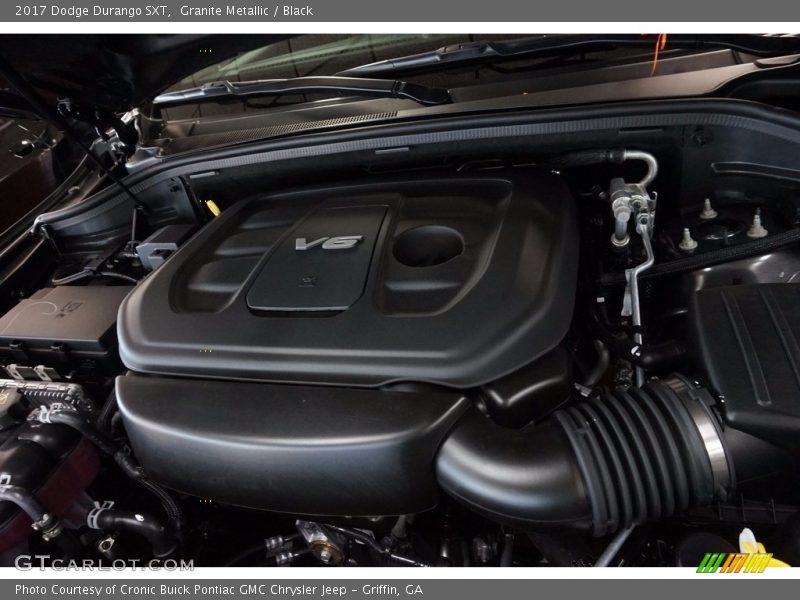 Granite Metallic / Black 2017 Dodge Durango SXT