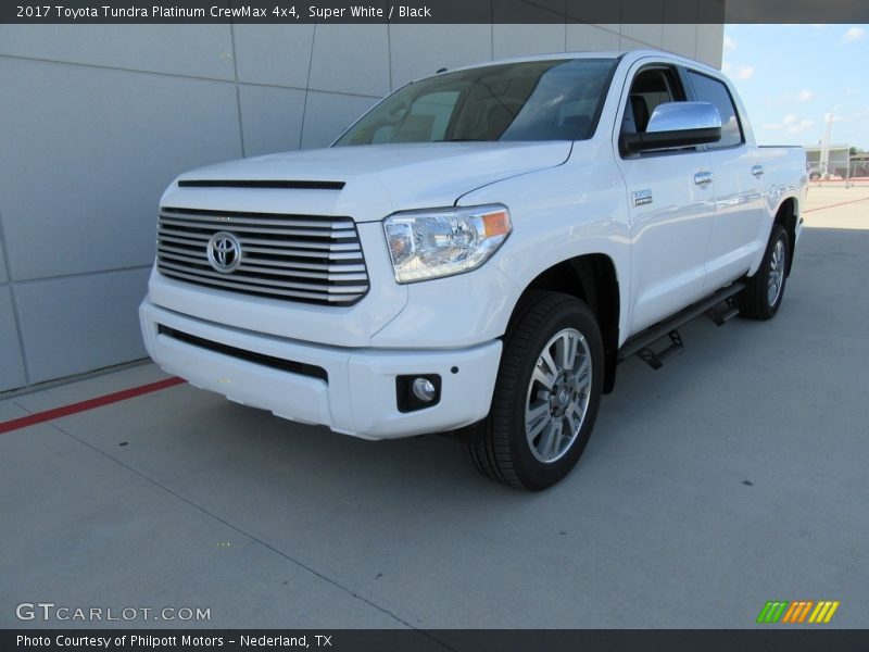 Front 3/4 View of 2017 Tundra Platinum CrewMax 4x4