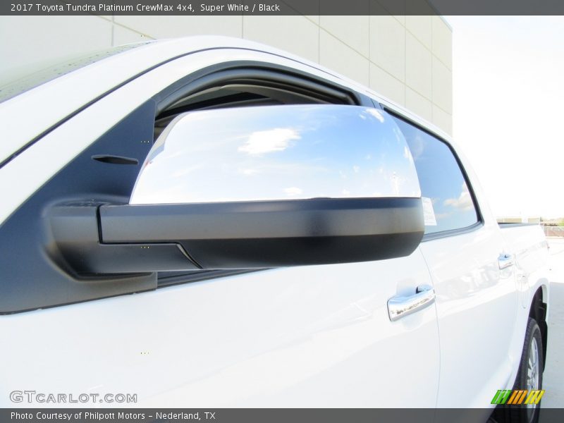 Super White / Black 2017 Toyota Tundra Platinum CrewMax 4x4