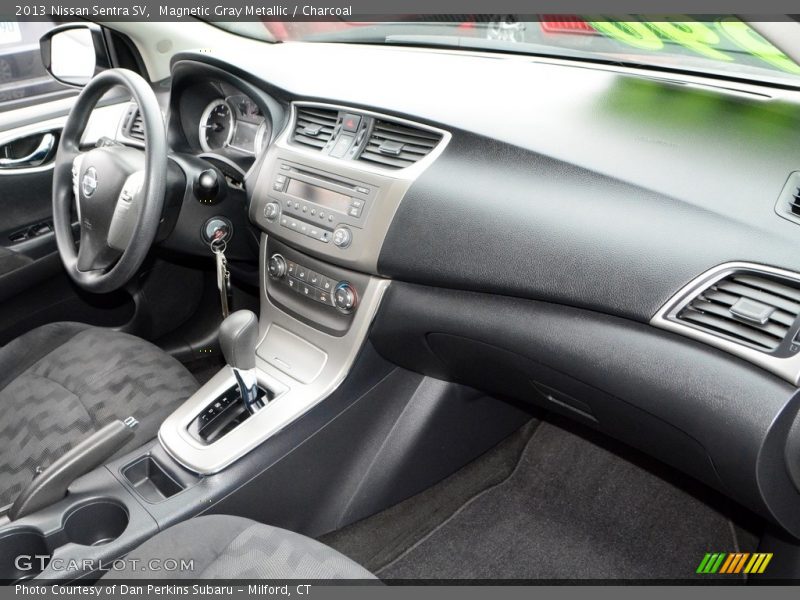 Magnetic Gray Metallic / Charcoal 2013 Nissan Sentra SV