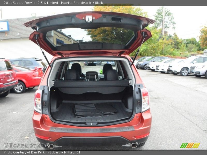 Paprika Red Metallic / Black 2011 Subaru Forester 2.5 X Limited