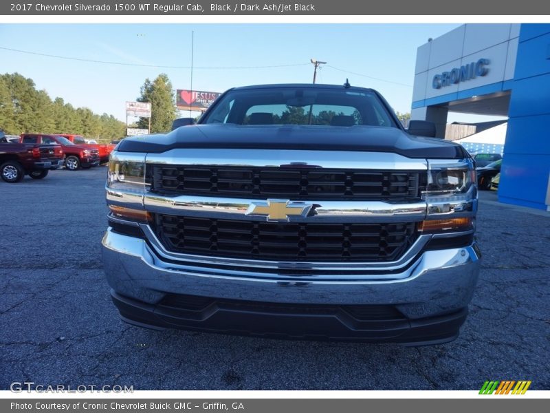 Black / Dark Ash/Jet Black 2017 Chevrolet Silverado 1500 WT Regular Cab
