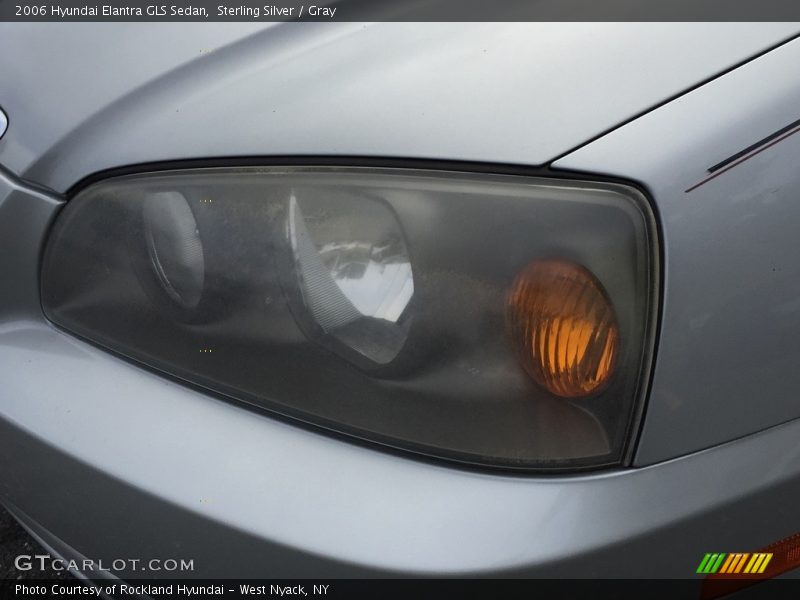 Sterling Silver / Gray 2006 Hyundai Elantra GLS Sedan