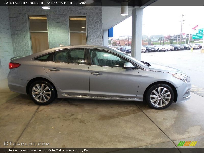 Shale Gray Metallic / Gray 2016 Hyundai Sonata Sport