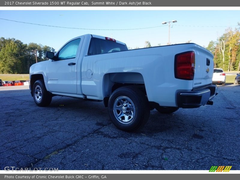 Summit White / Dark Ash/Jet Black 2017 Chevrolet Silverado 1500 WT Regular Cab