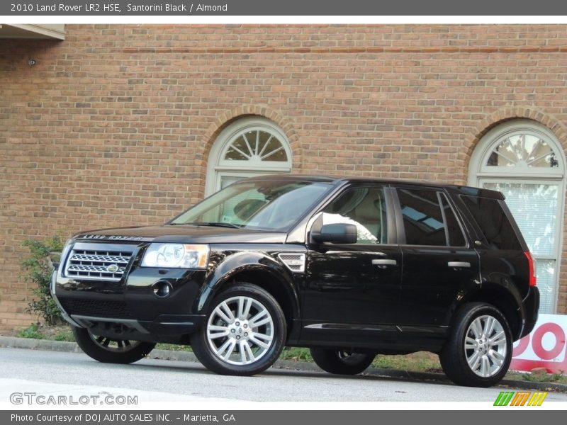 Santorini Black / Almond 2010 Land Rover LR2 HSE