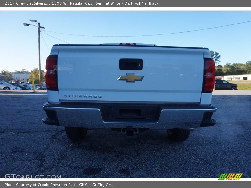 Summit White / Dark Ash/Jet Black 2017 Chevrolet Silverado 1500 WT Regular Cab