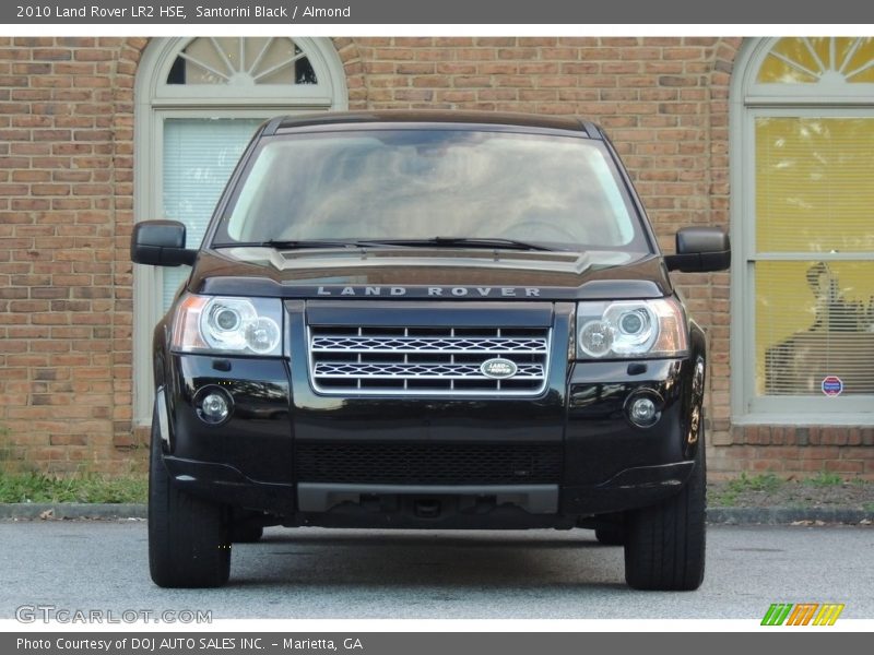 Santorini Black / Almond 2010 Land Rover LR2 HSE