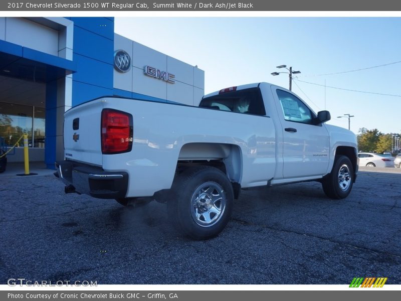 Summit White / Dark Ash/Jet Black 2017 Chevrolet Silverado 1500 WT Regular Cab