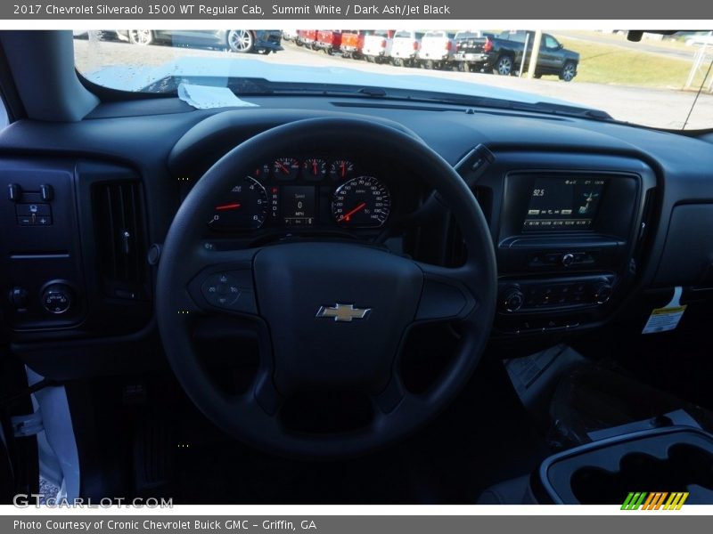 Summit White / Dark Ash/Jet Black 2017 Chevrolet Silverado 1500 WT Regular Cab