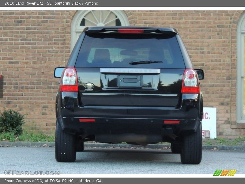 Santorini Black / Almond 2010 Land Rover LR2 HSE