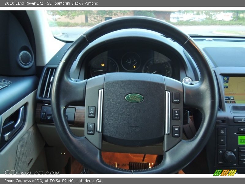 Santorini Black / Almond 2010 Land Rover LR2 HSE