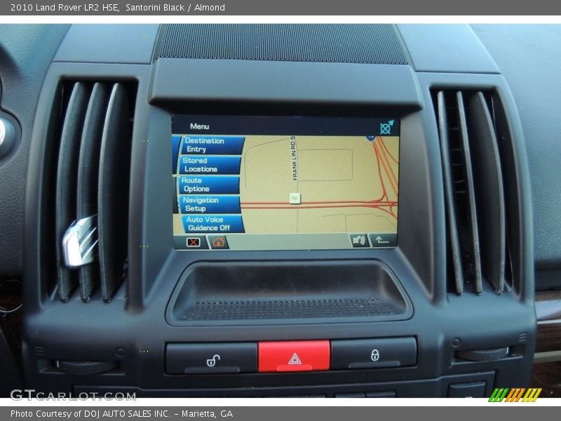 Santorini Black / Almond 2010 Land Rover LR2 HSE