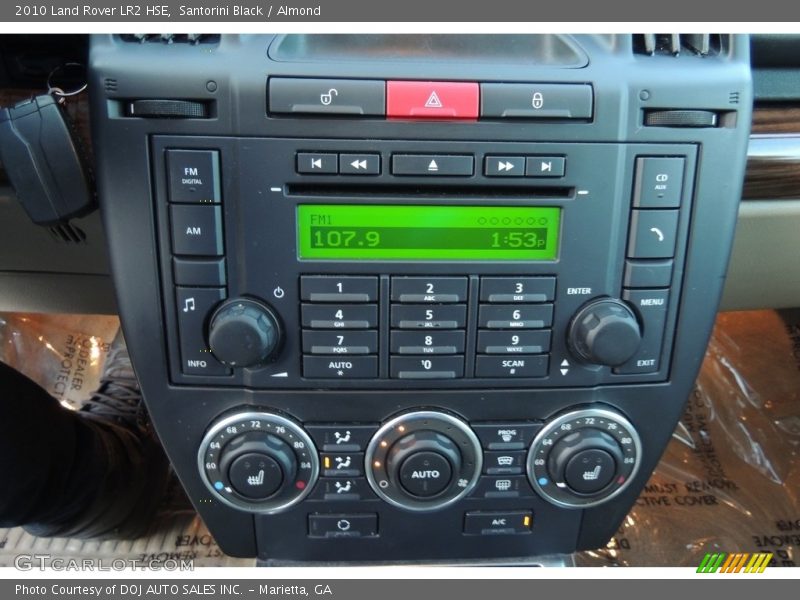 Santorini Black / Almond 2010 Land Rover LR2 HSE