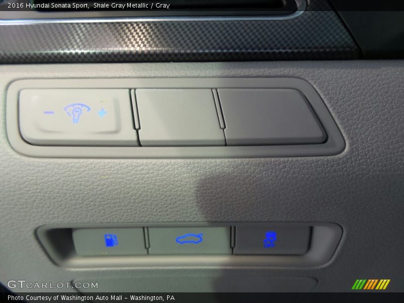 Shale Gray Metallic / Gray 2016 Hyundai Sonata Sport