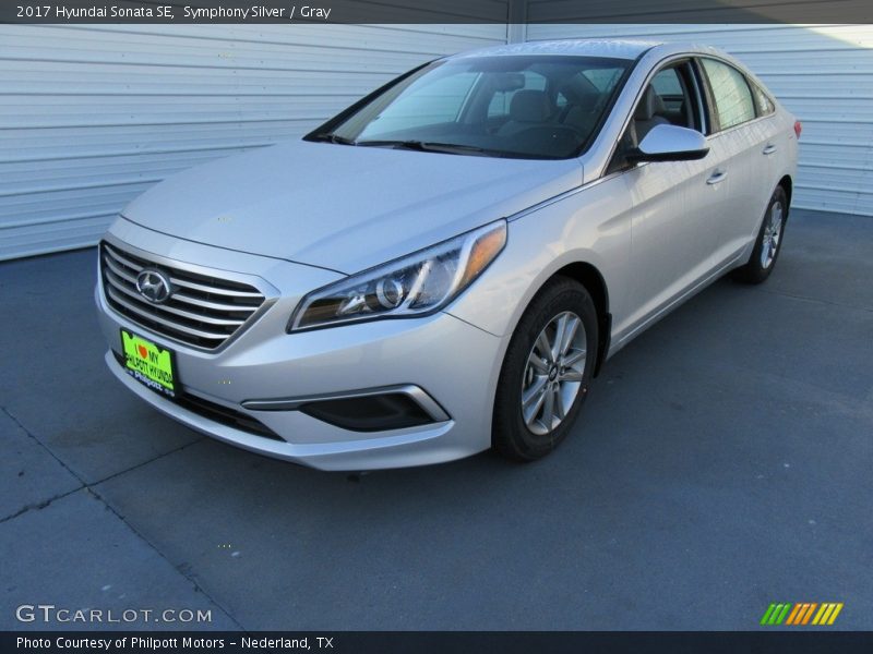 Symphony Silver / Gray 2017 Hyundai Sonata SE