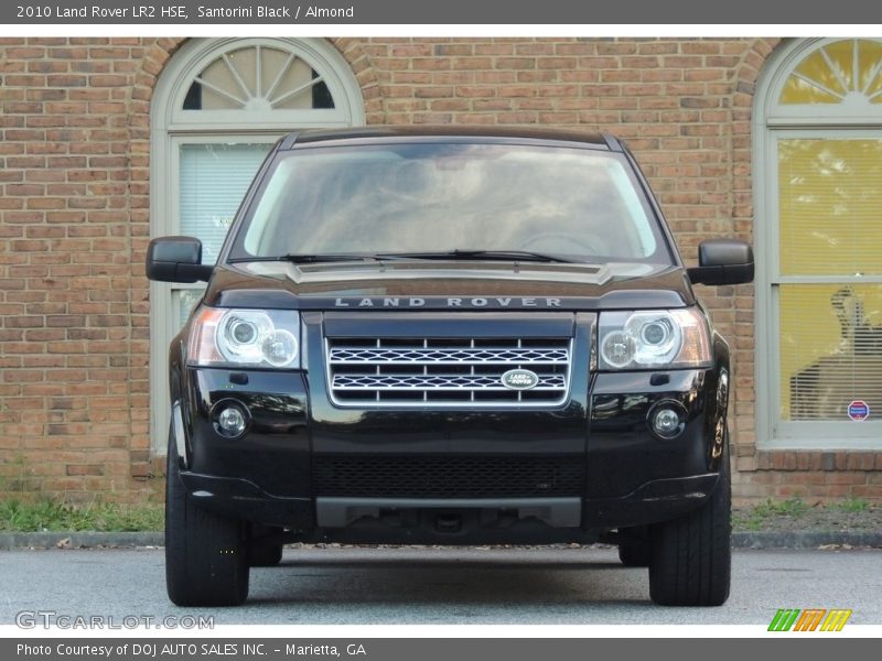 Santorini Black / Almond 2010 Land Rover LR2 HSE
