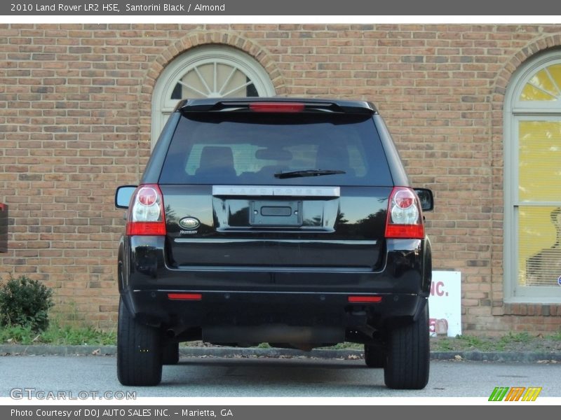Santorini Black / Almond 2010 Land Rover LR2 HSE