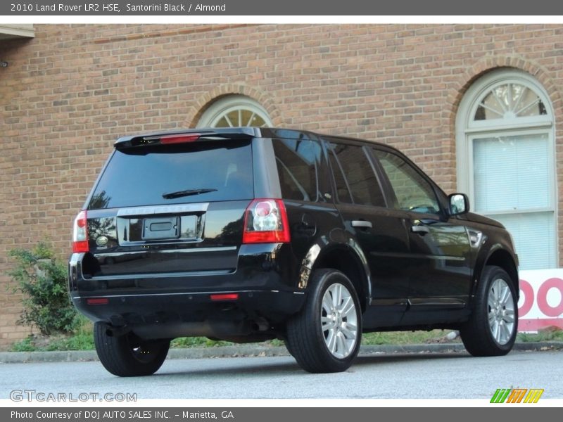 Santorini Black / Almond 2010 Land Rover LR2 HSE