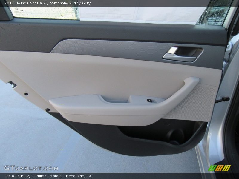Symphony Silver / Gray 2017 Hyundai Sonata SE