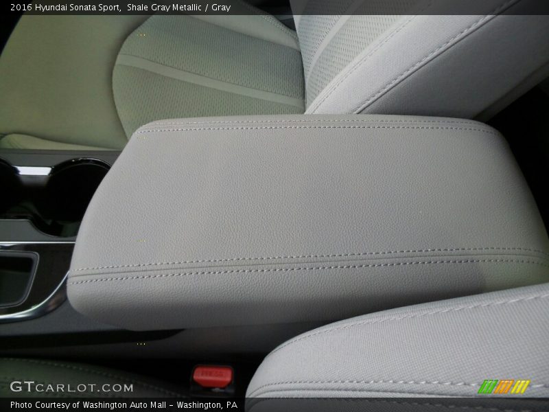 Shale Gray Metallic / Gray 2016 Hyundai Sonata Sport