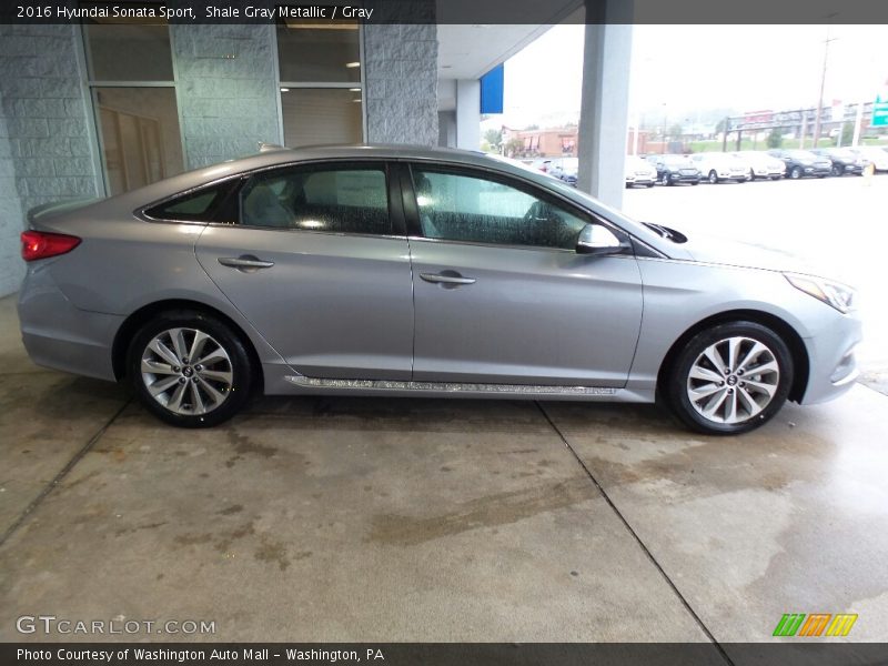 Shale Gray Metallic / Gray 2016 Hyundai Sonata Sport