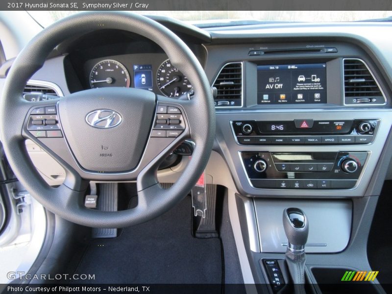 Symphony Silver / Gray 2017 Hyundai Sonata SE