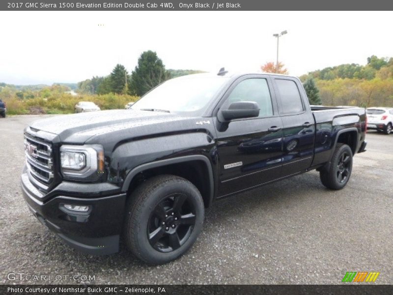 Onyx Black / Jet Black 2017 GMC Sierra 1500 Elevation Edition Double Cab 4WD