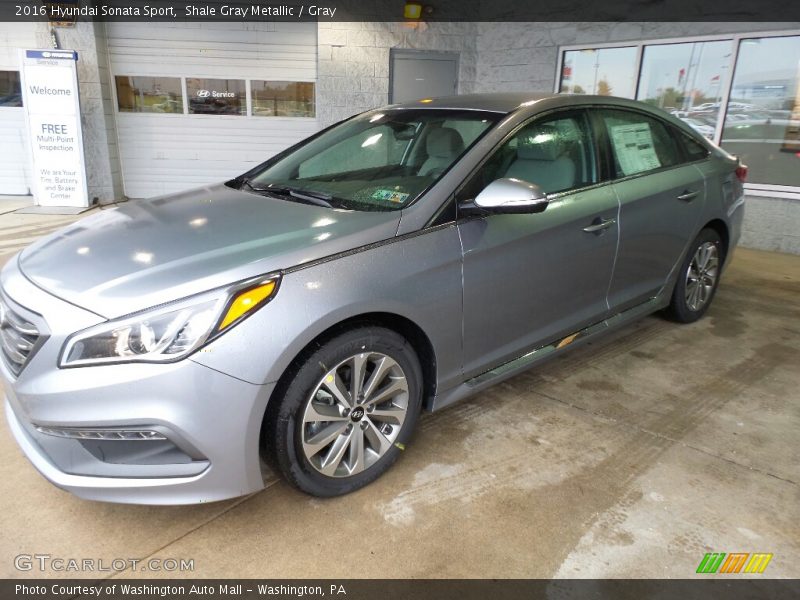 Shale Gray Metallic / Gray 2016 Hyundai Sonata Sport