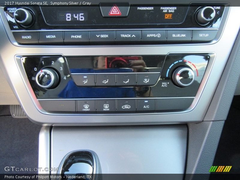 Symphony Silver / Gray 2017 Hyundai Sonata SE