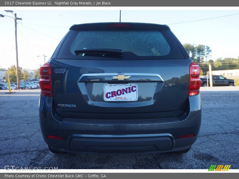 Nightfall Gray Metallic / Jet Black 2017 Chevrolet Equinox LS