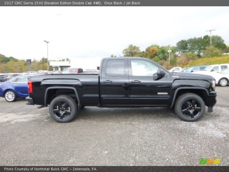 Onyx Black / Jet Black 2017 GMC Sierra 1500 Elevation Edition Double Cab 4WD