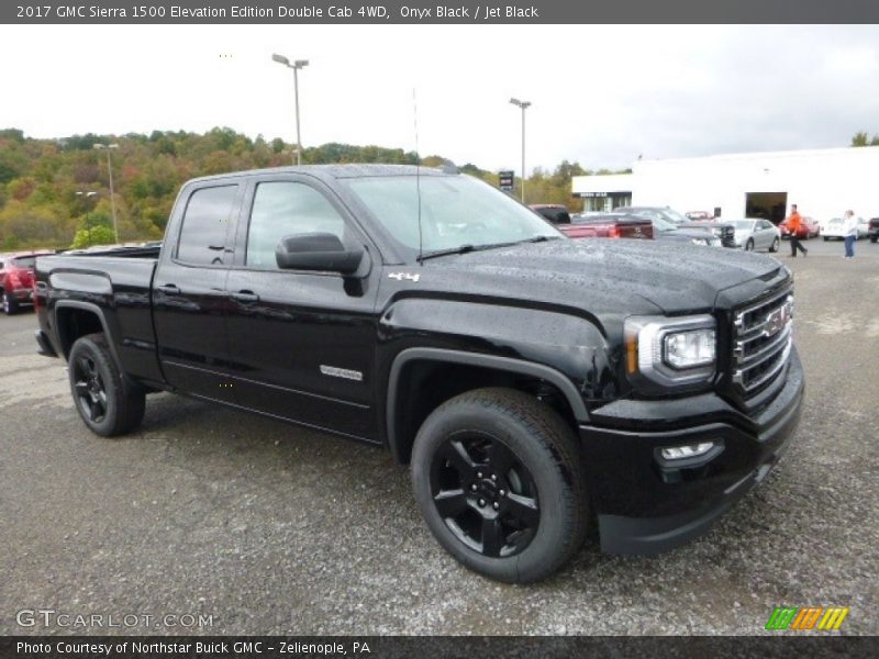  2017 Sierra 1500 Elevation Edition Double Cab 4WD Onyx Black