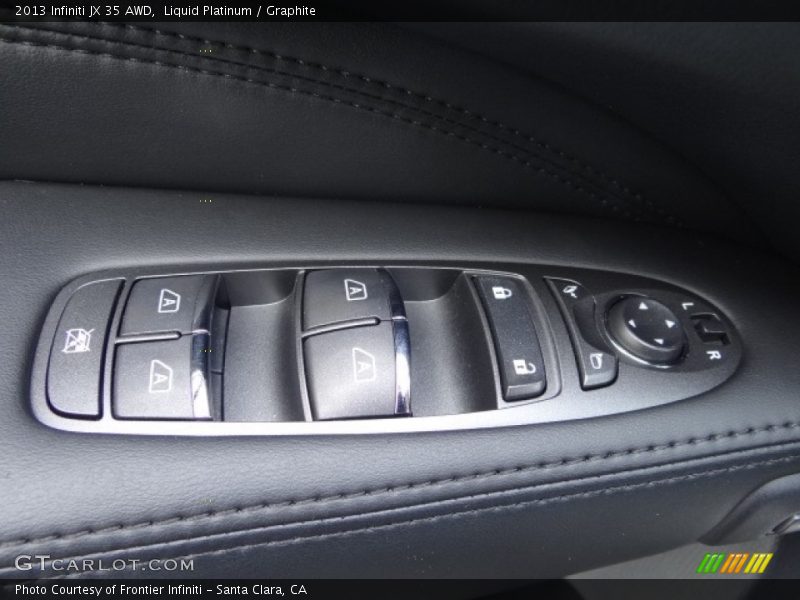 Liquid Platinum / Graphite 2013 Infiniti JX 35 AWD