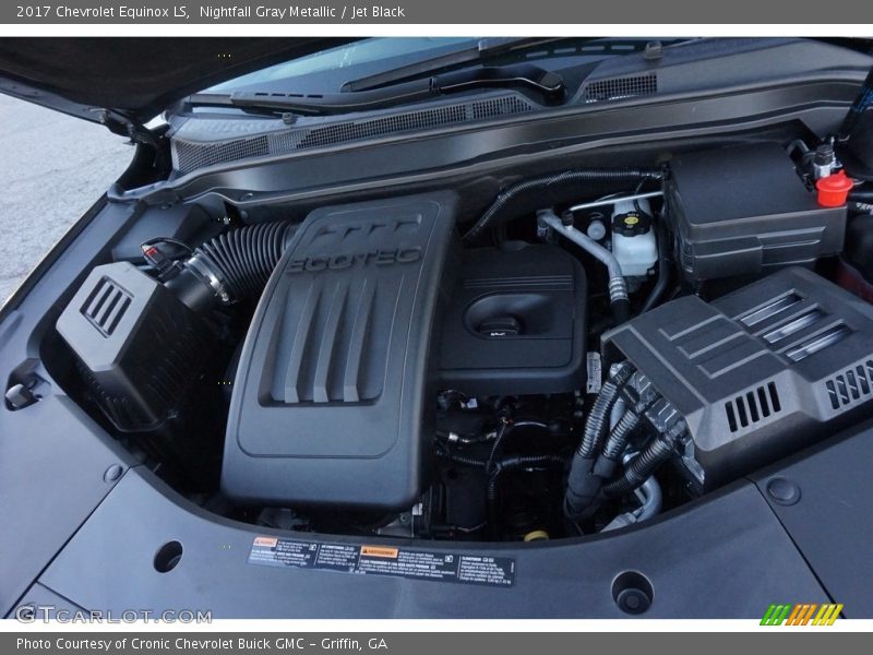 Nightfall Gray Metallic / Jet Black 2017 Chevrolet Equinox LS
