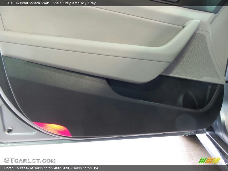 Shale Gray Metallic / Gray 2016 Hyundai Sonata Sport