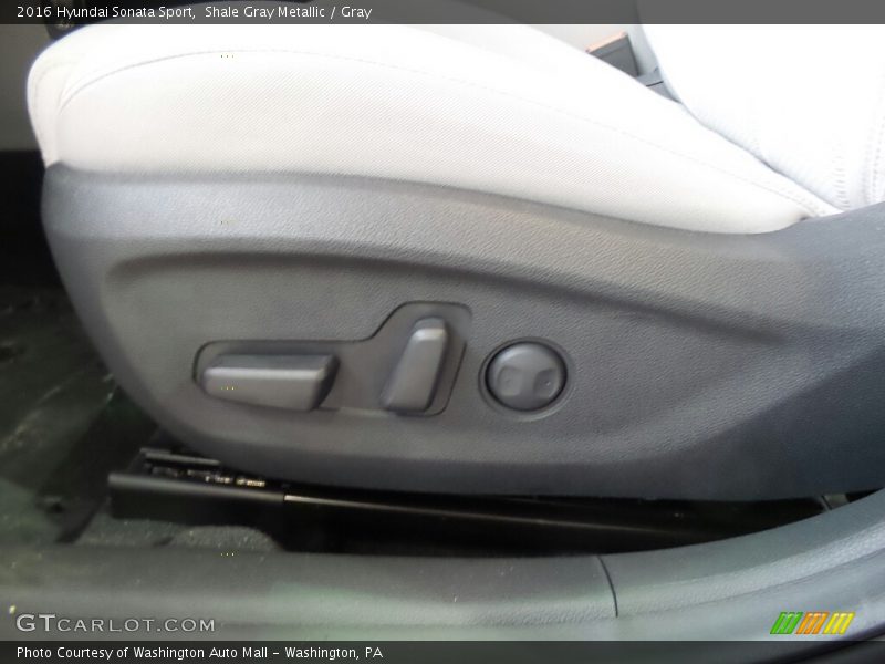 Shale Gray Metallic / Gray 2016 Hyundai Sonata Sport