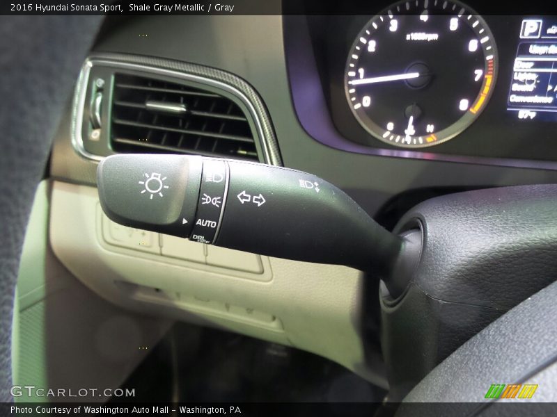 Shale Gray Metallic / Gray 2016 Hyundai Sonata Sport