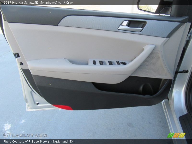 Symphony Silver / Gray 2017 Hyundai Sonata SE