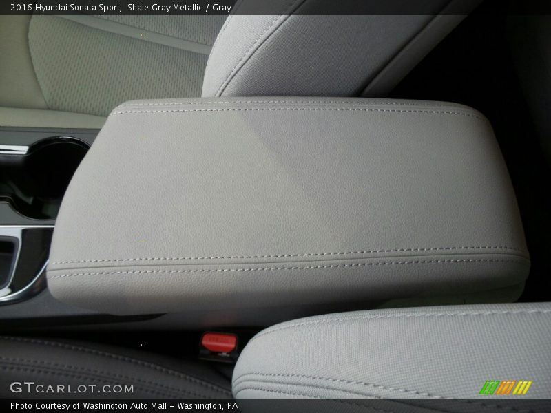 Shale Gray Metallic / Gray 2016 Hyundai Sonata Sport