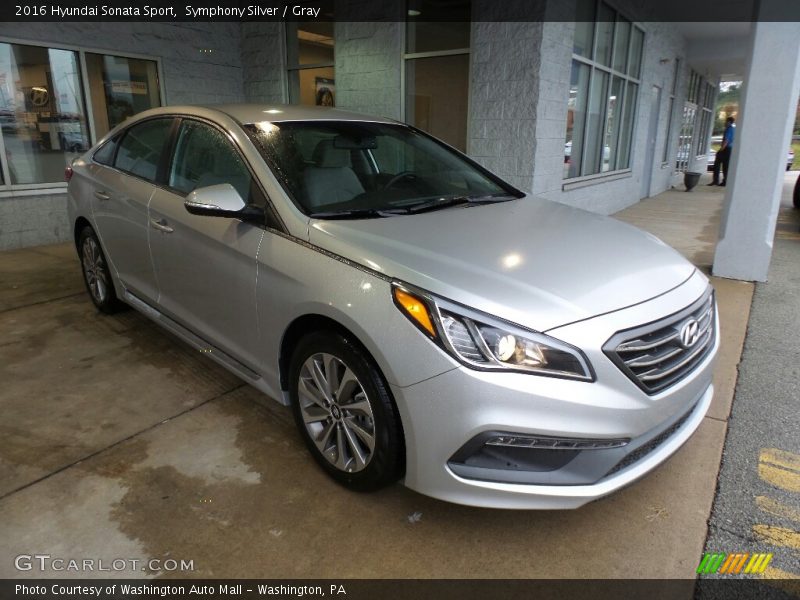 Symphony Silver / Gray 2016 Hyundai Sonata Sport