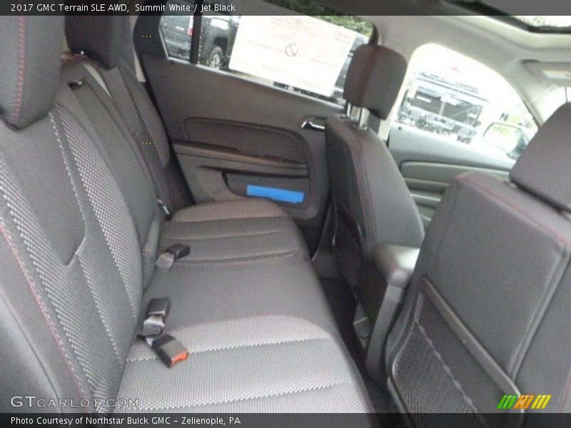 Summit White / Jet Black 2017 GMC Terrain SLE AWD