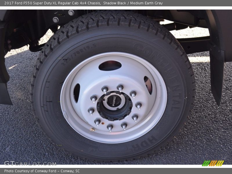  2017 F550 Super Duty XL Regular Cab 4x4 Chassis Wheel