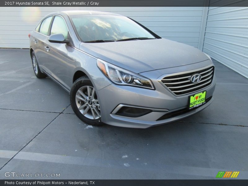 Shale Gray Metallic / Gray 2017 Hyundai Sonata SE